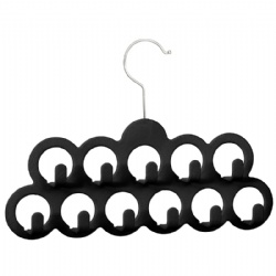 Non-Slip Accessory Hangers black